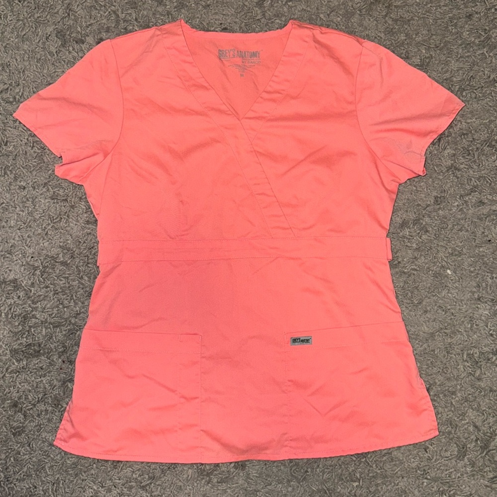 Grey’s Anatomy pink scrub top